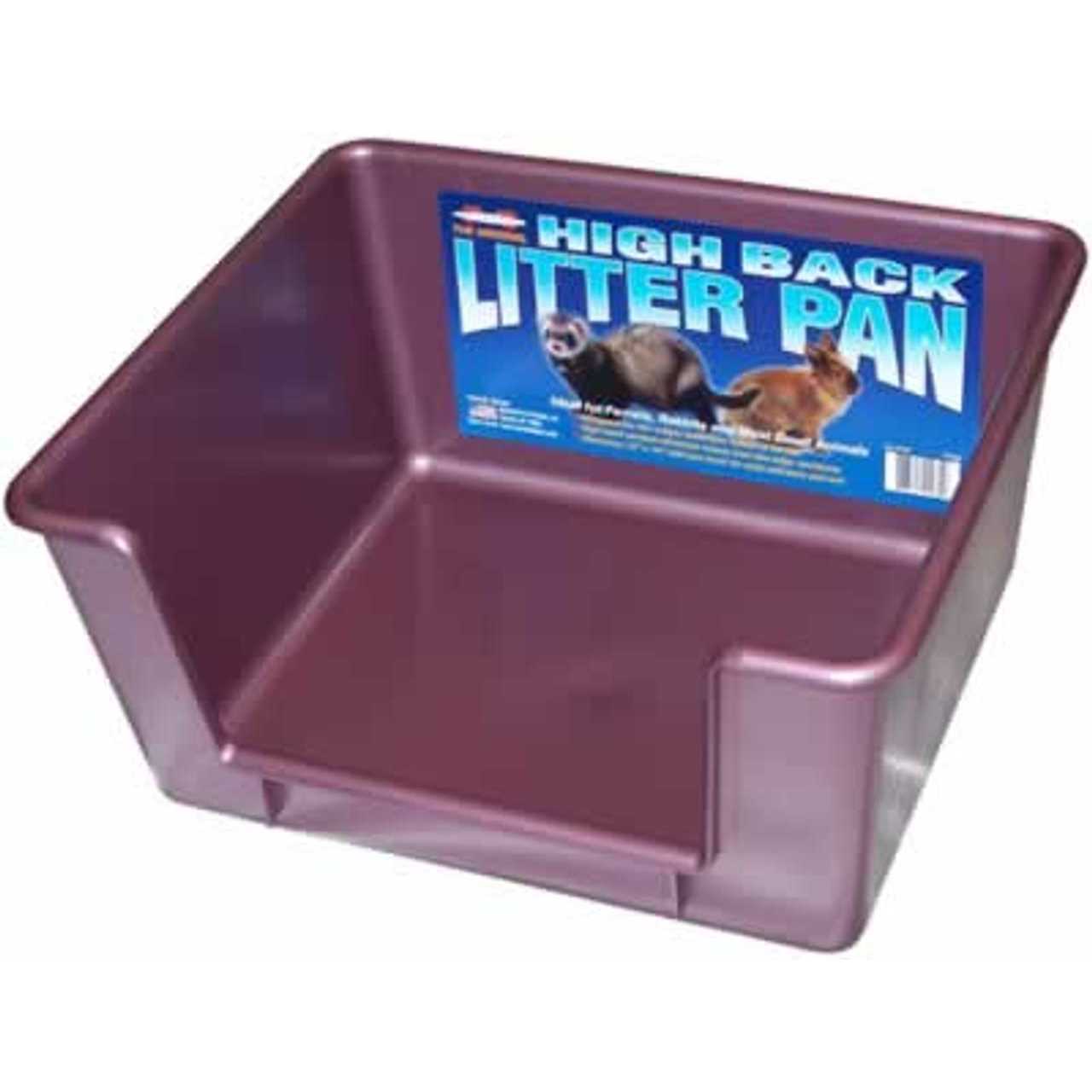 Marshall Ferret High Back Litter Pan