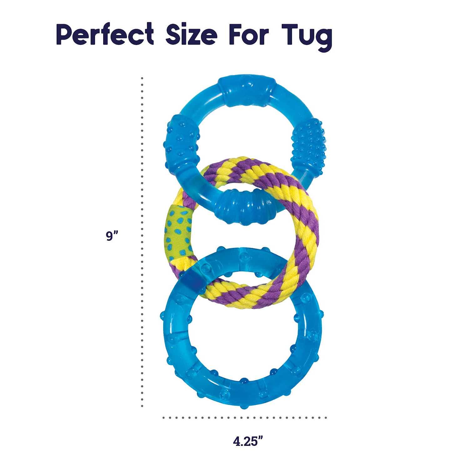 Petstages Orka Dental Links Dog Chew Toy