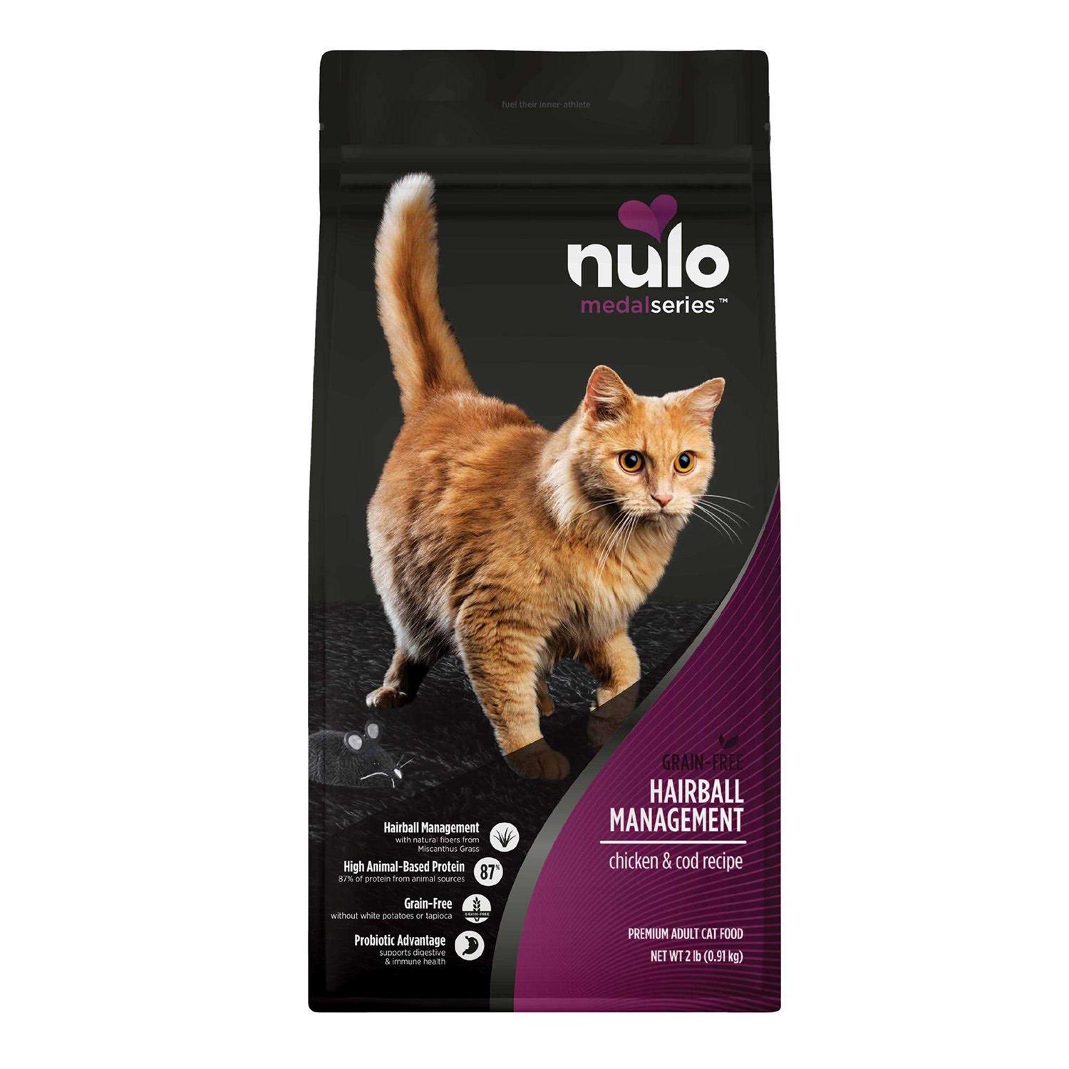 Nulo Chicken & Cod Adult MedalSeries Hairball Management Dry Cat Food