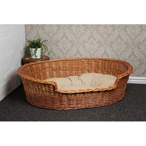 Prestige Wicker Dog Bed Basket