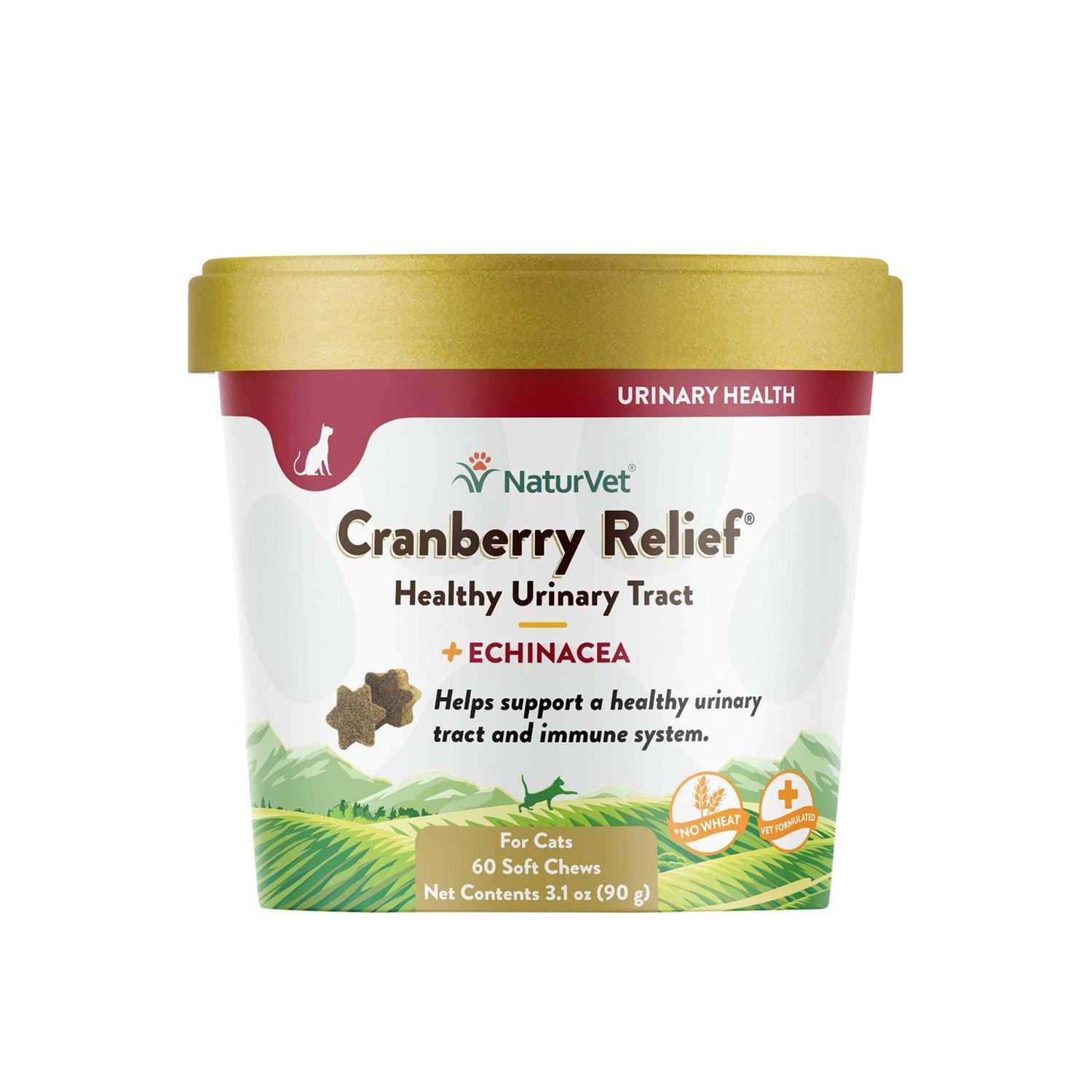 NaturVet Cranberry Relief Plus Echinacea for Cats