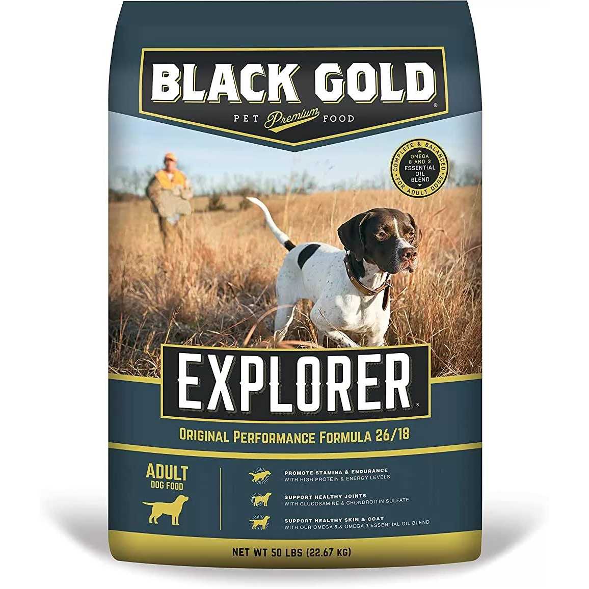 Black Gold Explorer Dry Dog Food Original Performance Formula