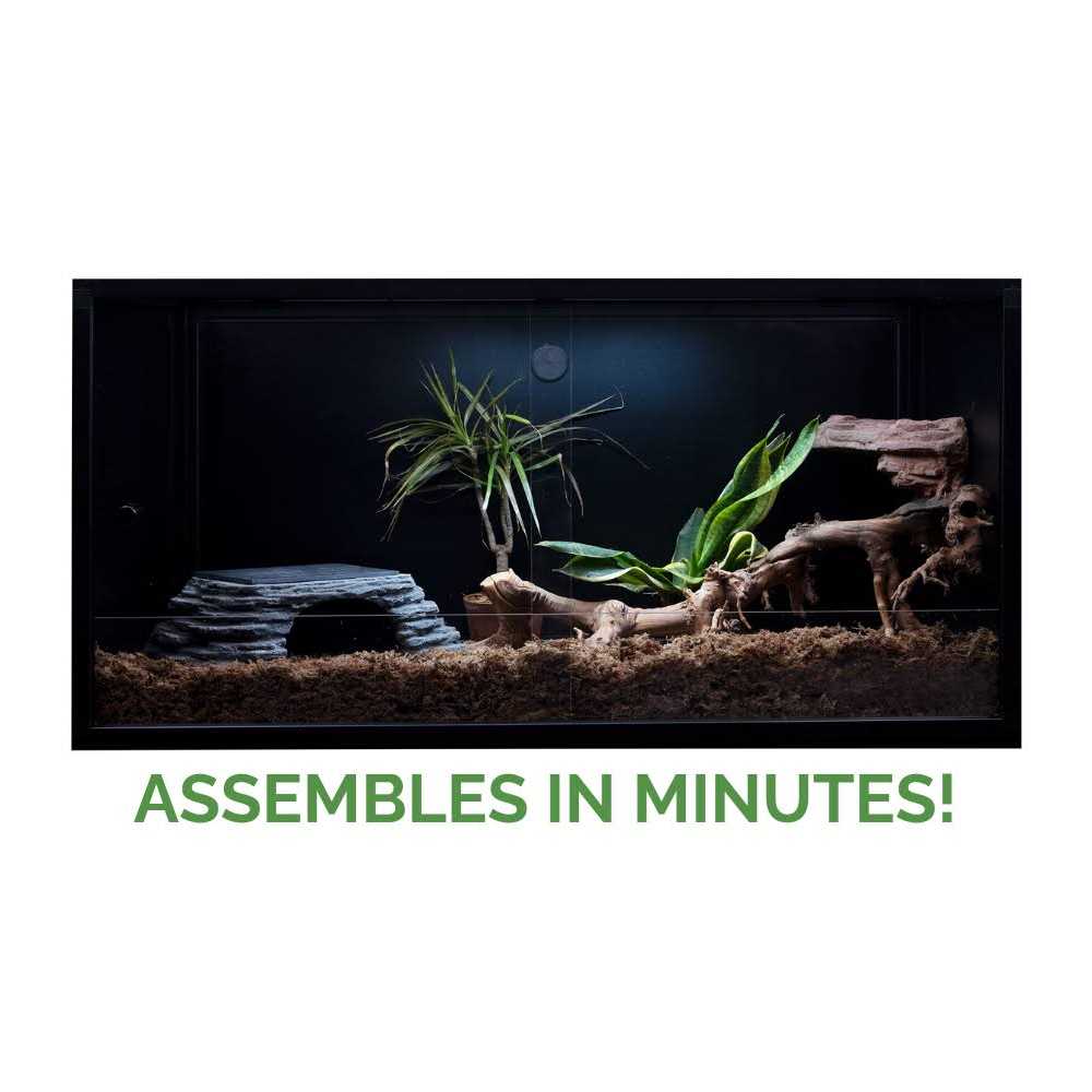 Zen Habitats 4’x2’x2′ Meridian Wood Reptile Enclosure