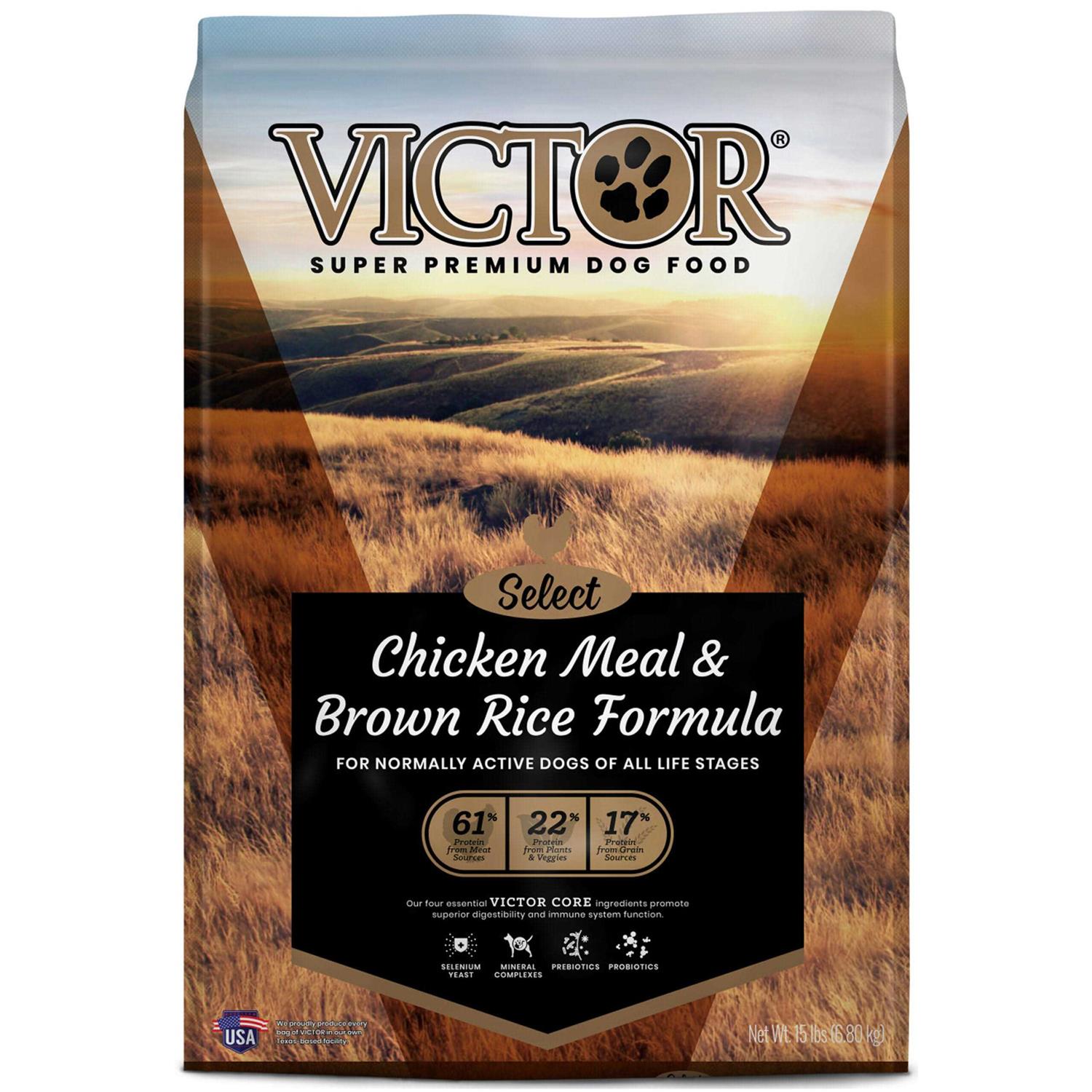 Victor Chicken Meal & Brown Rice Dry Dog Food