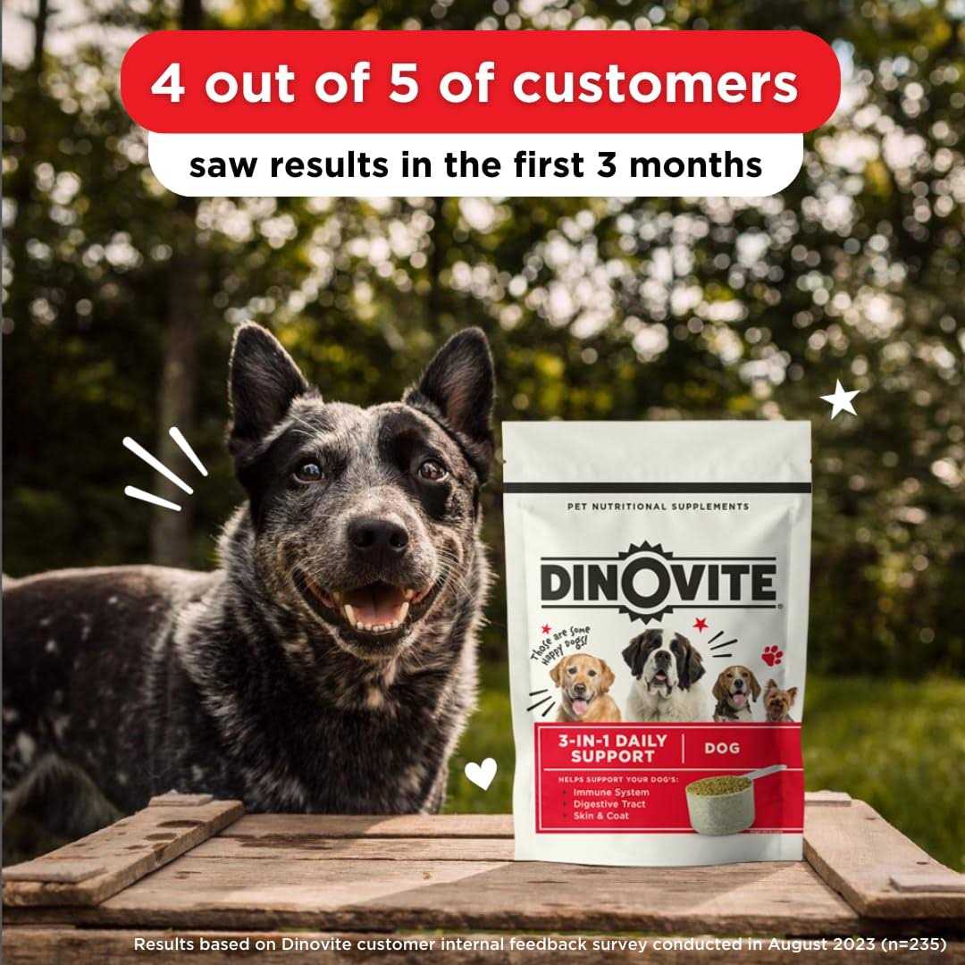 Dinovite Probiotic Supplement for Dogs Omega 3 for Dogs Hot Spot Relief