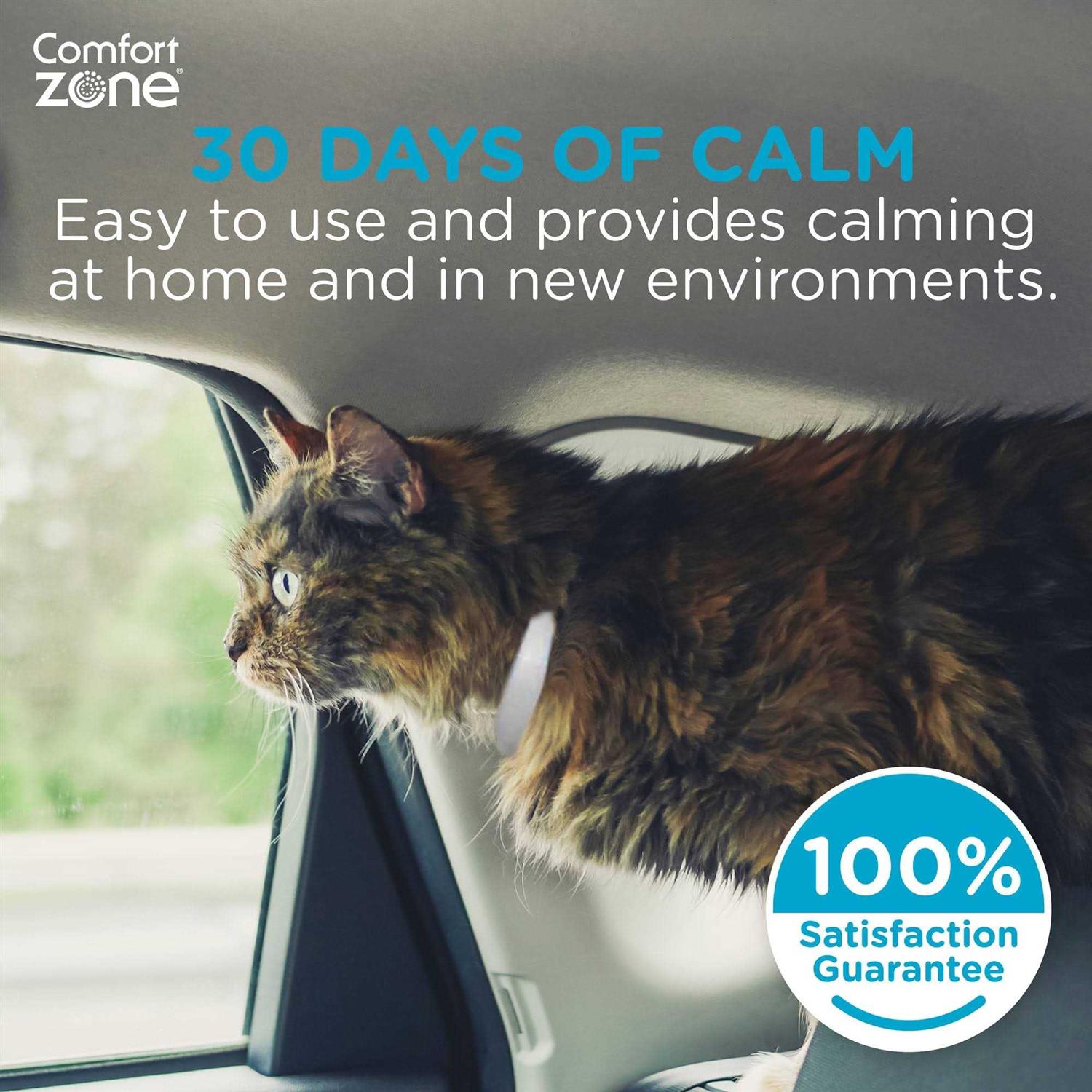 Comfort Zone Calming Pheromone Cat Collar