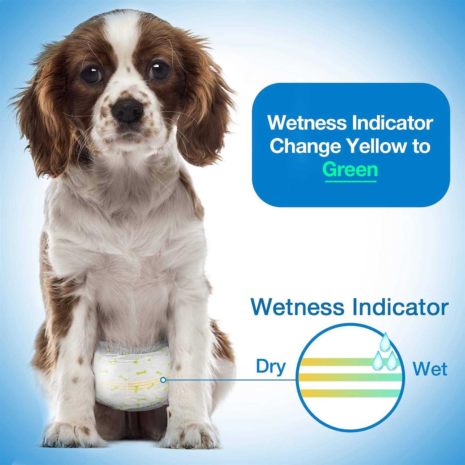 Pet Soft Disposable Male Dog Wraps Dog Diapers for Male Dogs