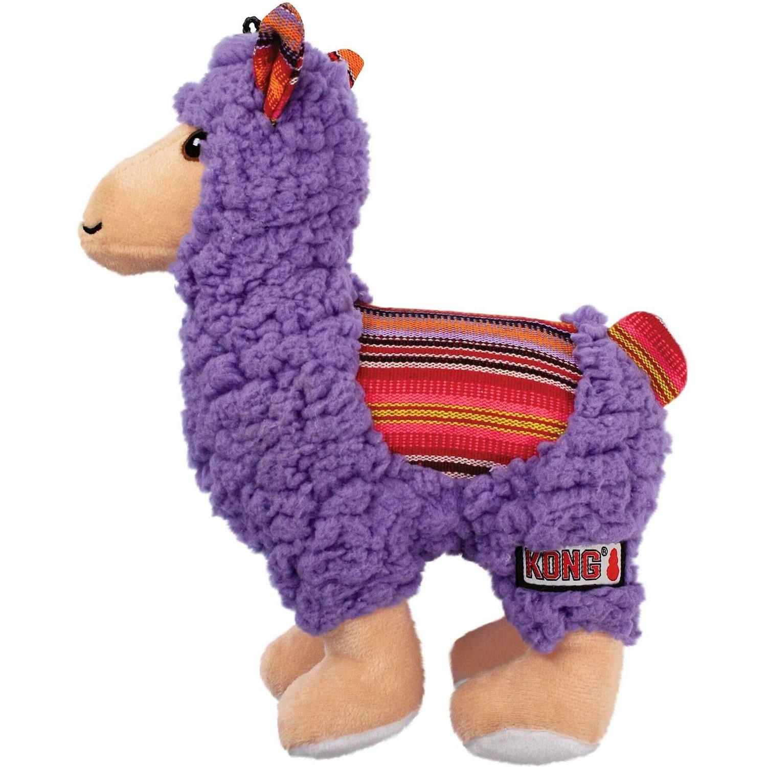 KONG Sherps Dog Toy Llama Medium