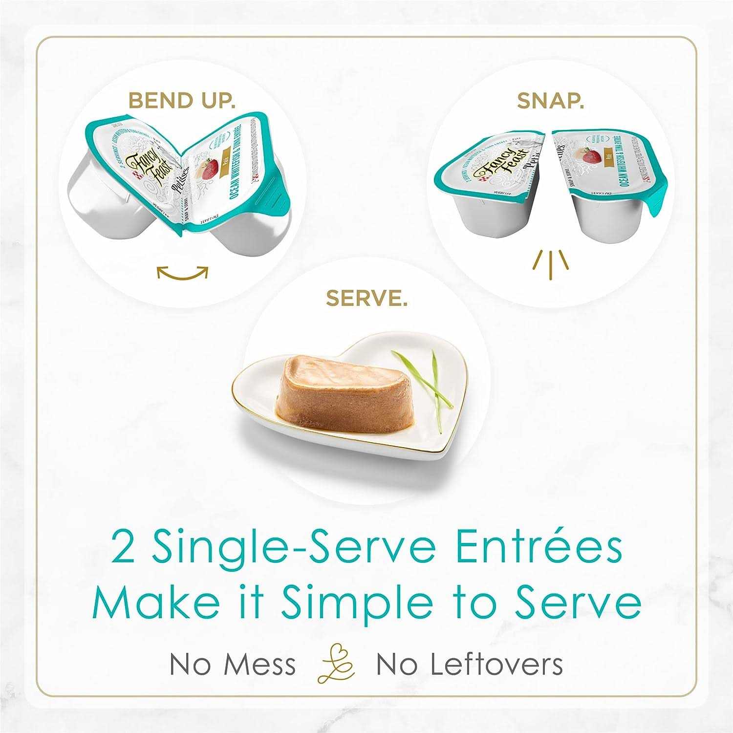 Fancy Feast Petites Ocean Whitefish & Tuna Pate Wet Cat Food