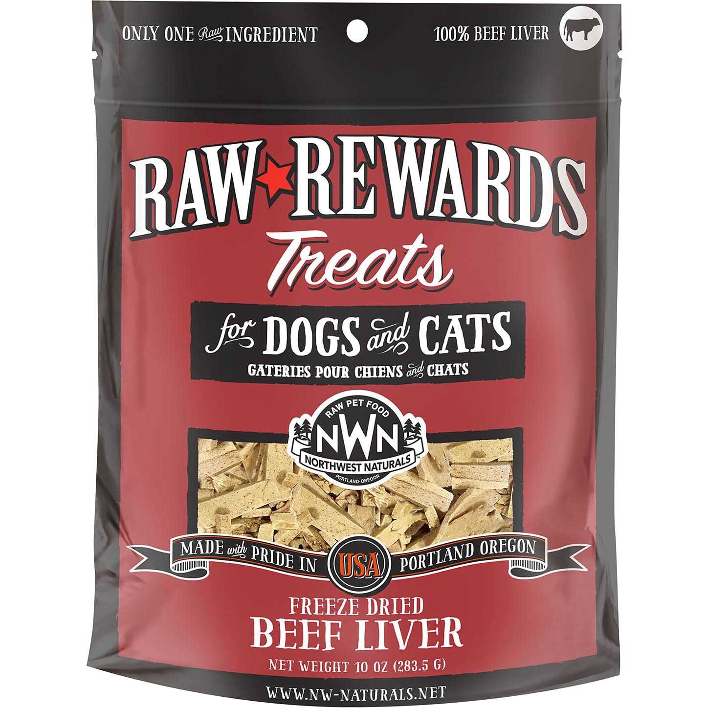 Northwest Naturals Freeze Dried Raw Liver Treats