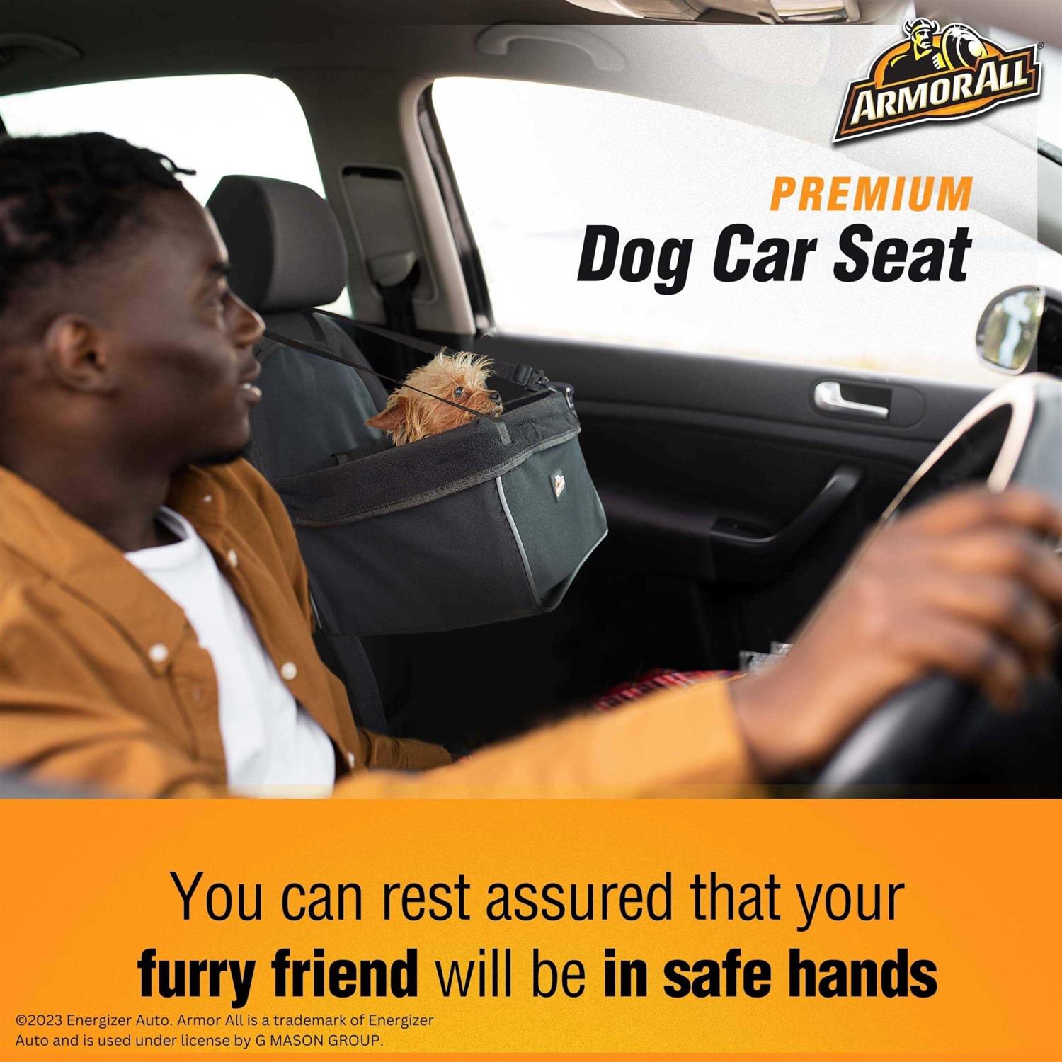 Armor All Dog Car Seat – Dog Car Seats for Small Dogs Under 12 lbs