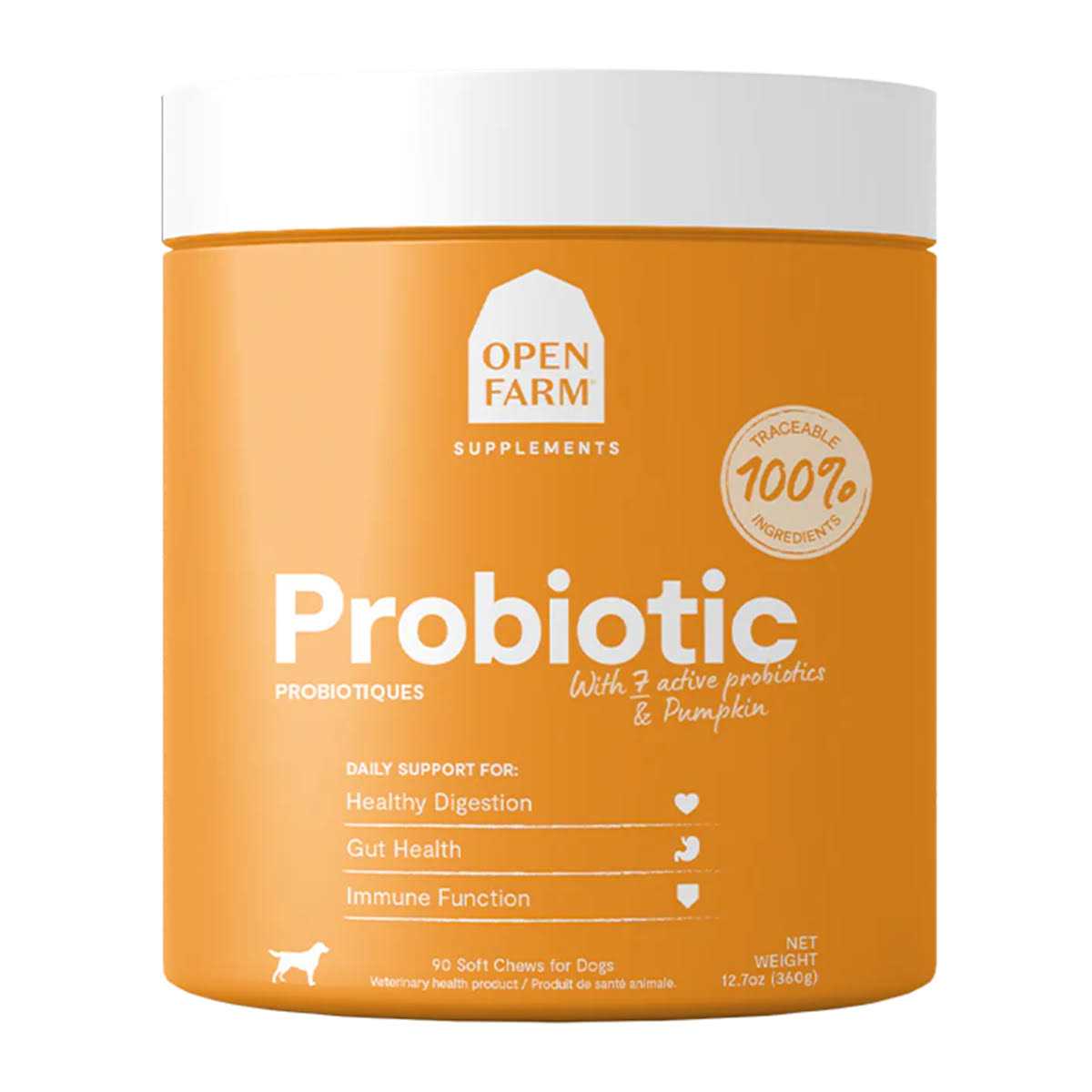 Open Farm Dog Supplement Probiotic Chews
