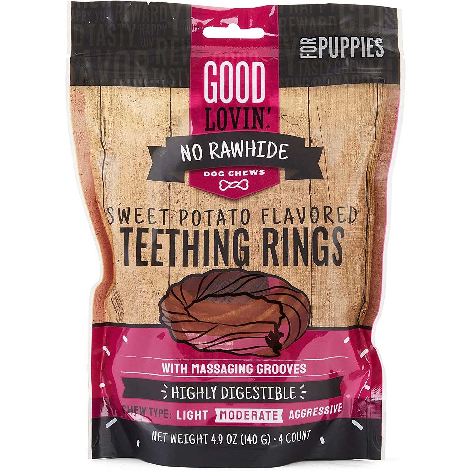 Good Lovin’ Sweet Potato Flavor Pup Ring Dog Chew
