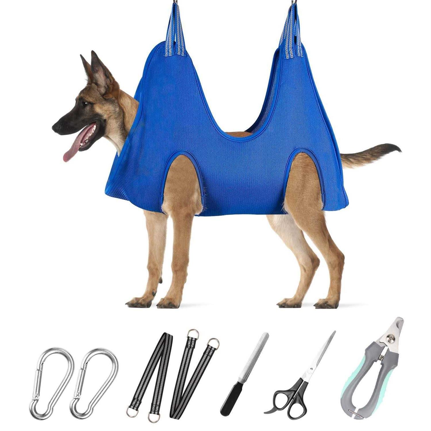 Ateson Pet Grooming Hammock Dogs Nail Nail Grooming