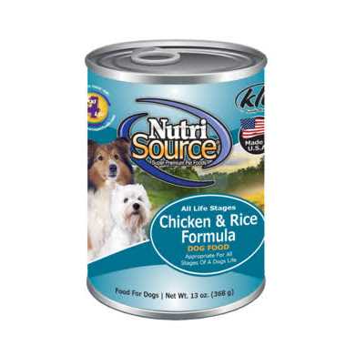 NutriSource Chicken & Rice Puppy Canned Dog Food