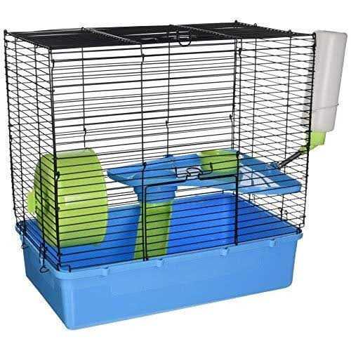 Ware Home Sweet Home Blue 2 Story Hamster Cage