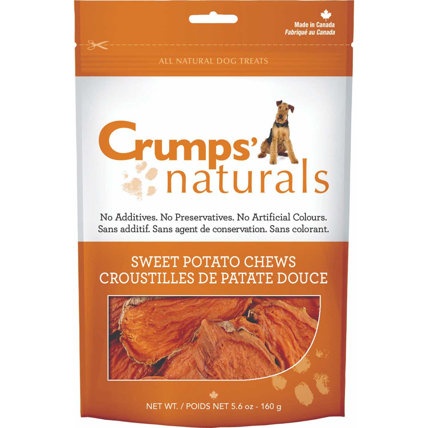 Crumps Naturals Sweet Potato