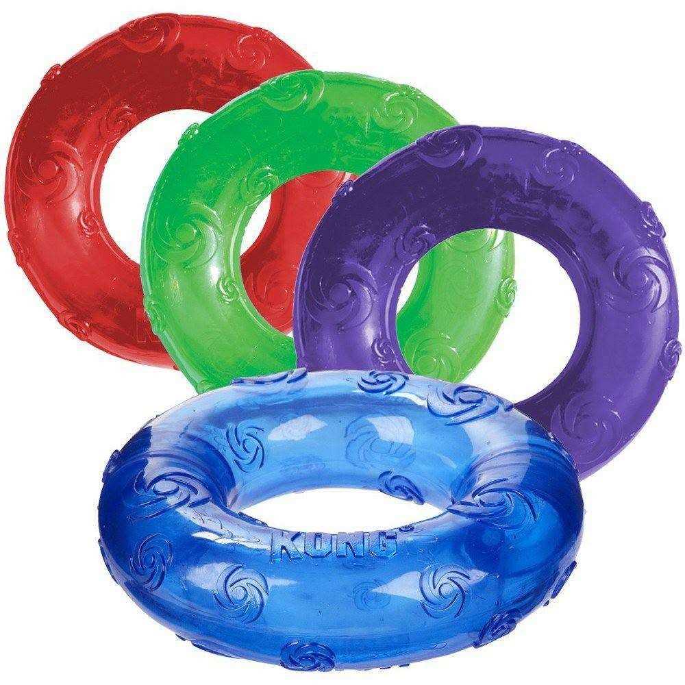 KONG Squeezz Ring Dog Toy