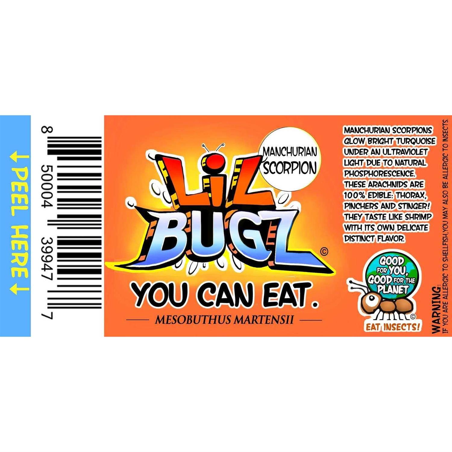 Lil Bugs You Can Eat Scorpion 4 Pack