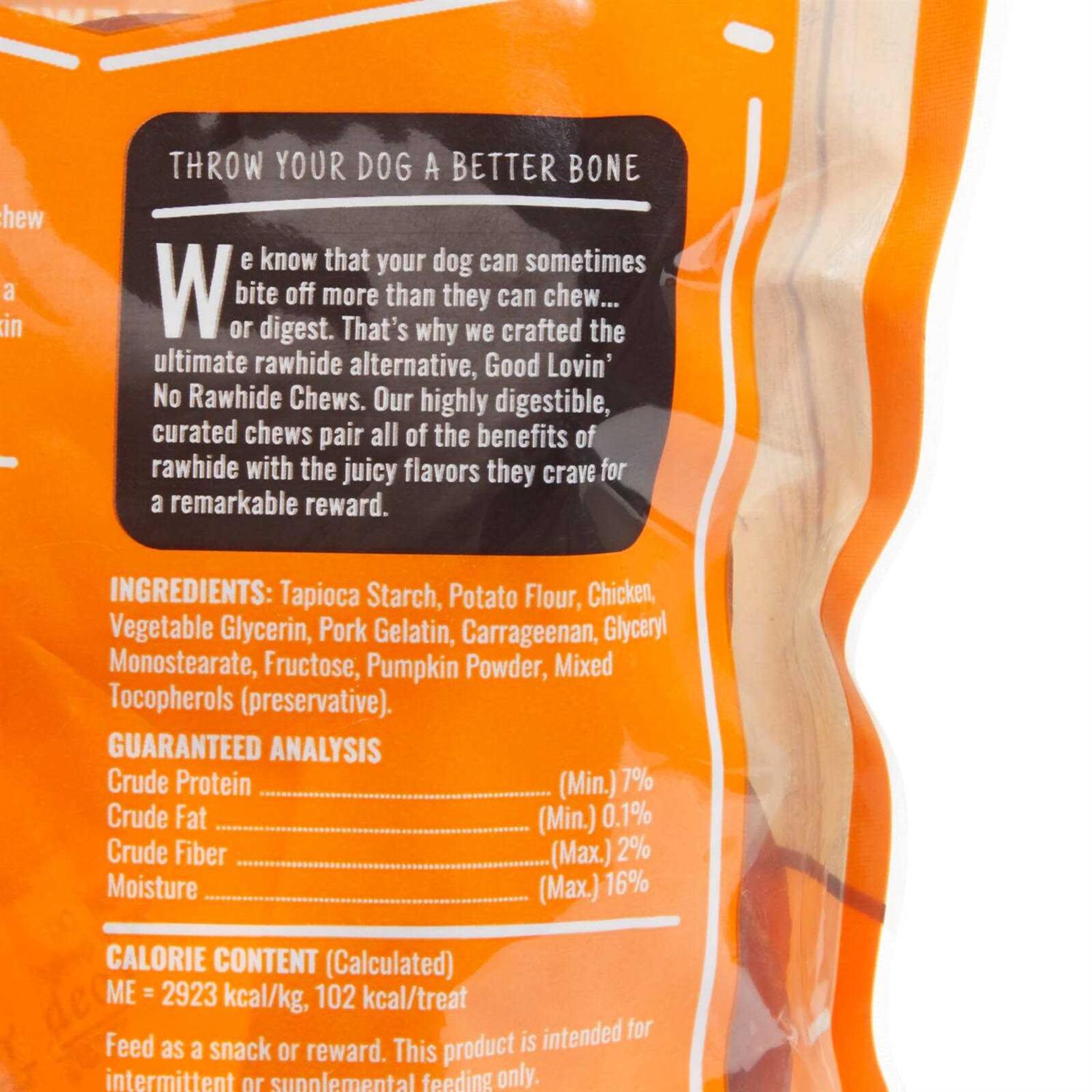 Good Lovin No Rawhide Pumpkin Flavored Puppy Teething Rings