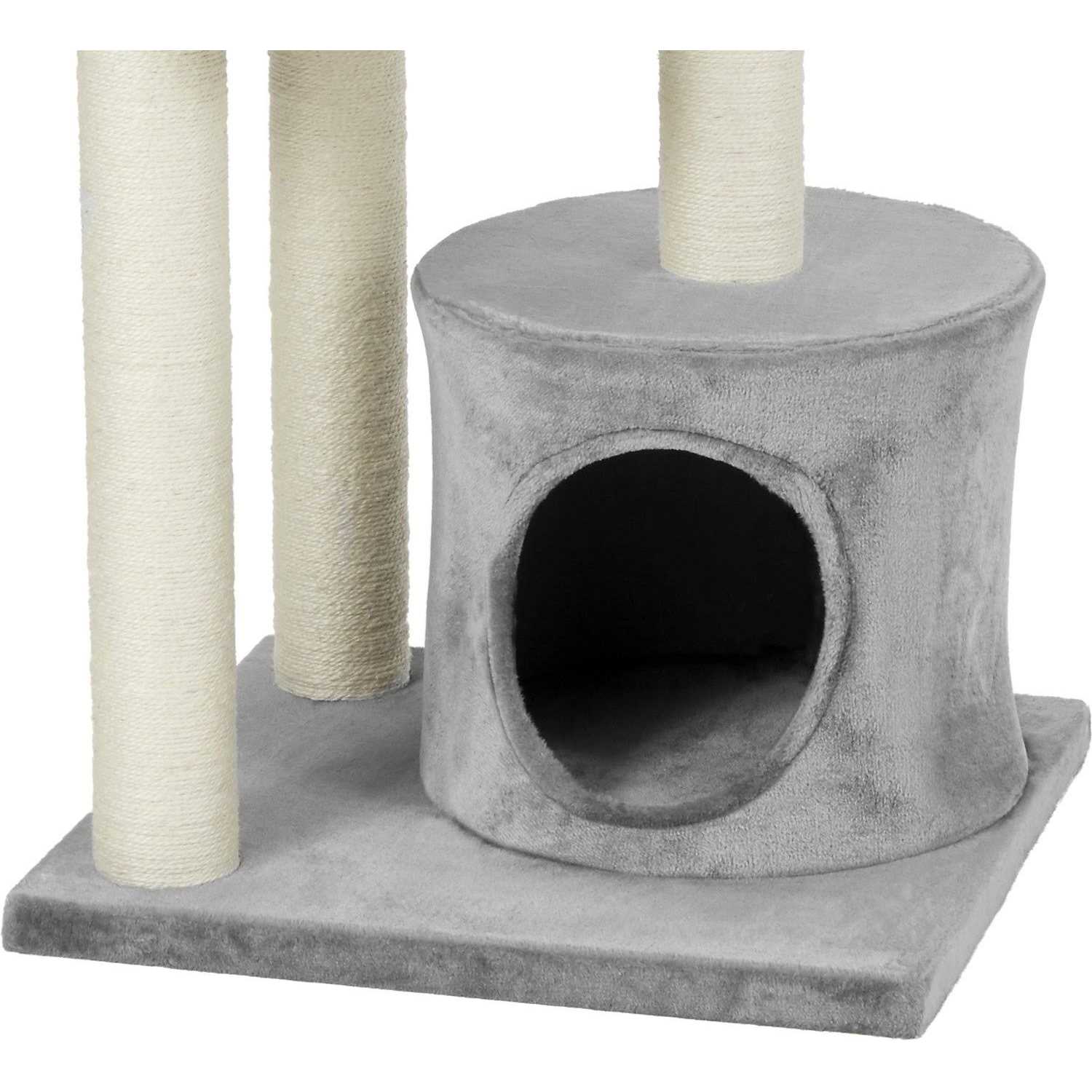 Frisco 42-in Heavy Duty Faux Fur Cat Tree Condo