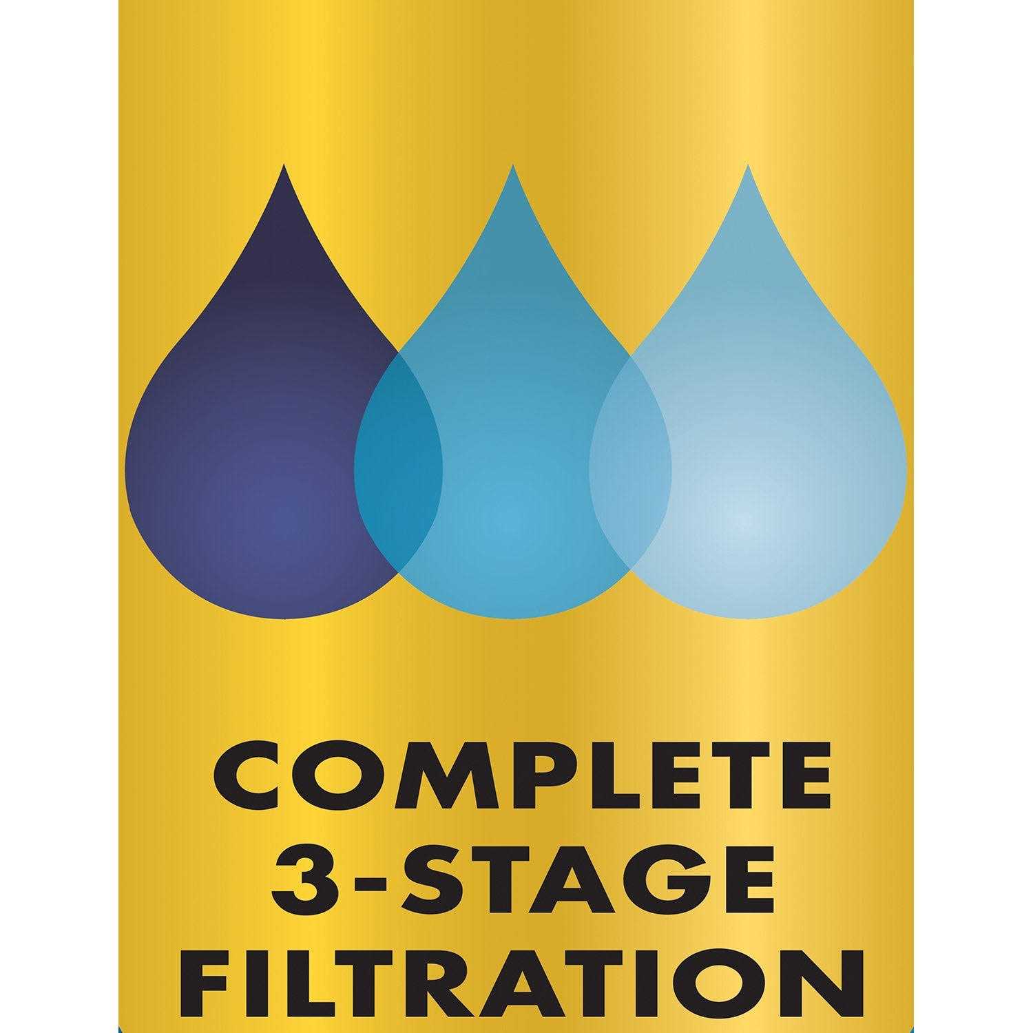 Aqua-Tech Power Aquarium Filter 3-Step Filtration