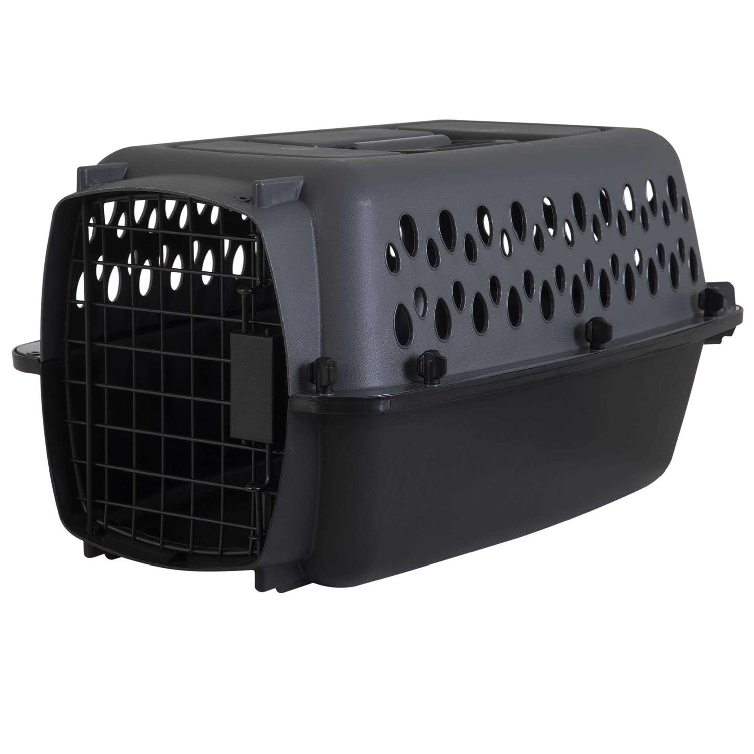 Aspen Pet Fashion Pet Porter Kennel Dark