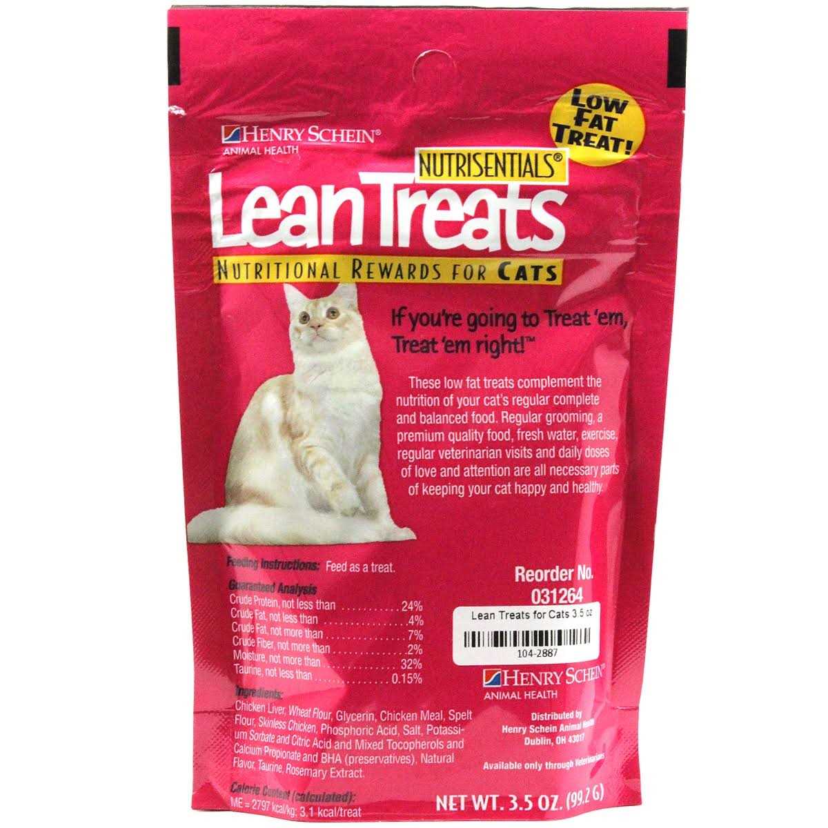 Covetrus Nutrisential Lean Treats for Cats Soft Cat Treats for Small