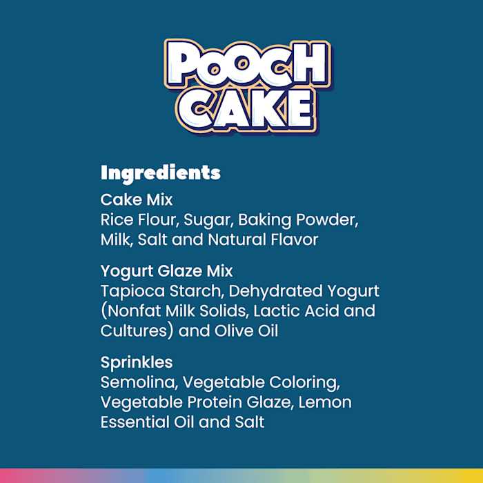 Pooch Cake Express Microwave Birthday Cake with Sprinkles in a Cup for Dogs