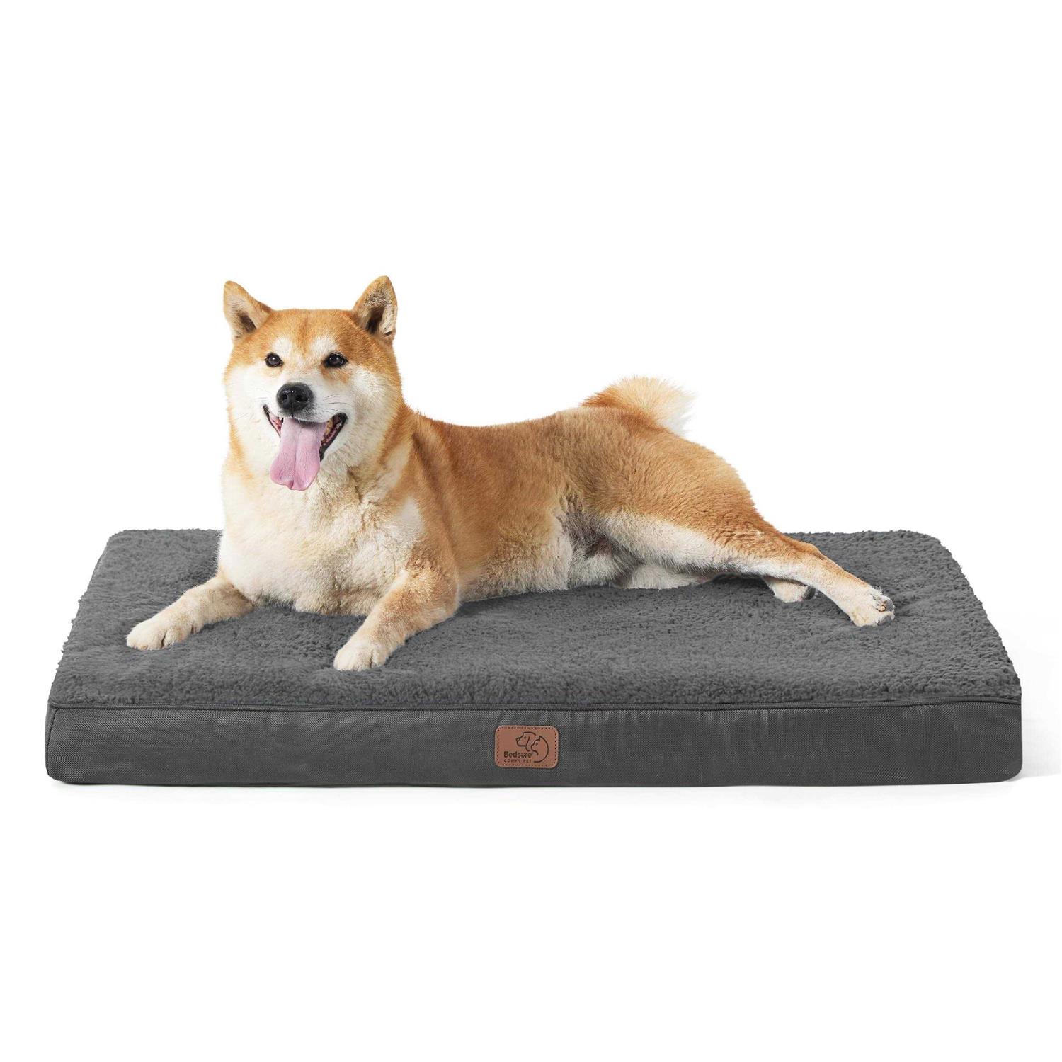 Bedsure Dog Bed for Large Dogs Orthopedic Waterproof Dog Beds with Removable Washable Cover