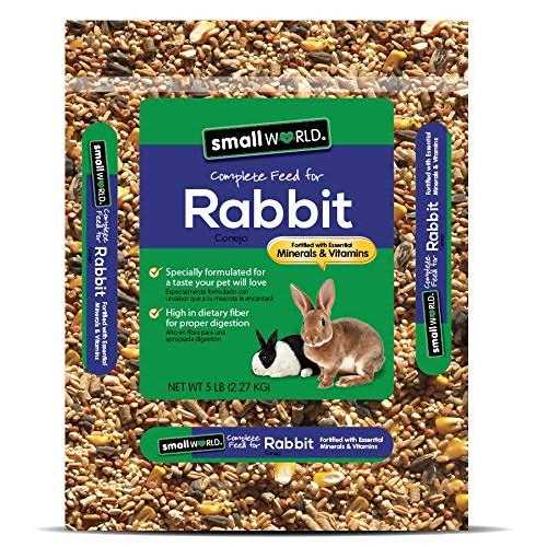 Small World Complete Rabbit Feed Fortified with Essential Minerals & Vitamins