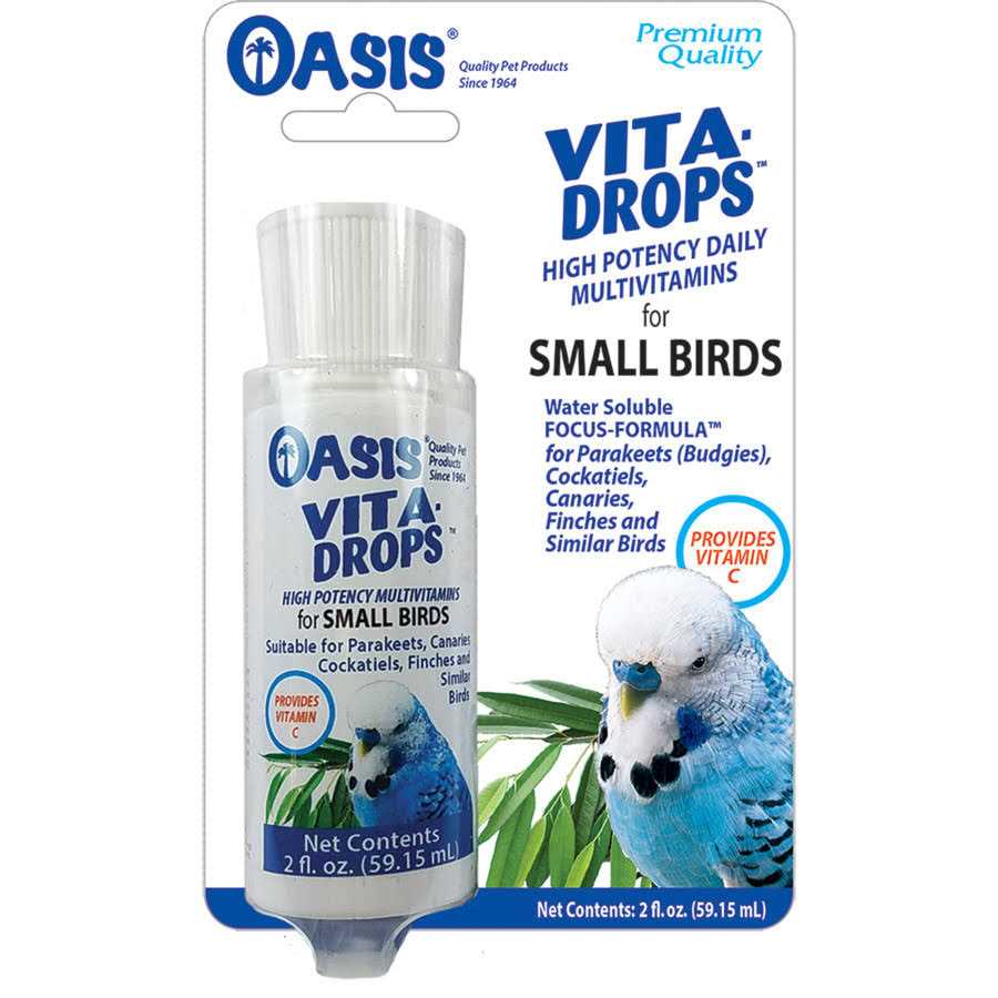 Oasis Vita-Drops for Big Birds