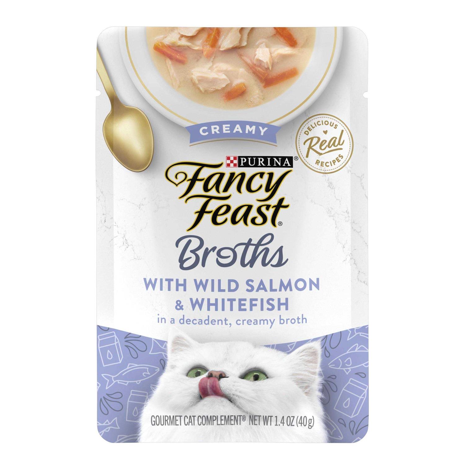 Fancy Feast Broths Creamy Wet Cat Food