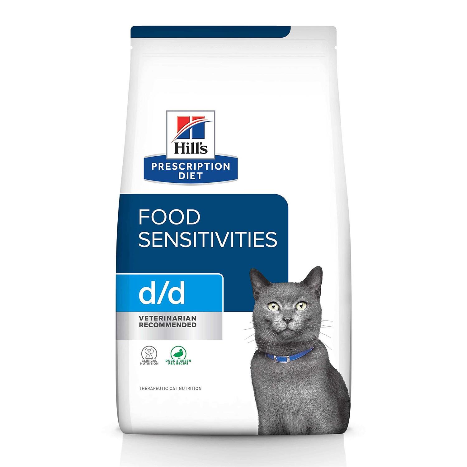 Hill’s Prescription Diet d/d Duck & Green Pea Dry Cat Food