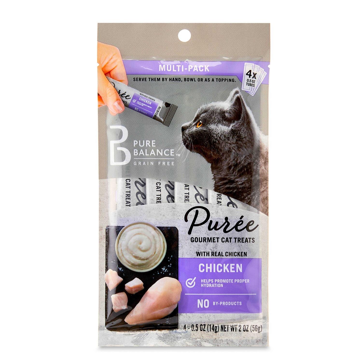 Pure Balance Puree Gourmet Cat Treats Ingredients Pure Balance