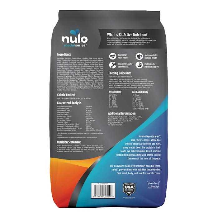 Nulo MedalSeries All Life Stage Salmon Dry Dog Food
