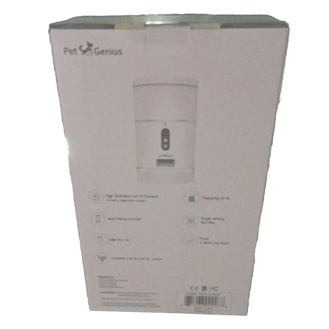 Pet Genius Pet SmartFeeder with Live Wi-Fi Camera