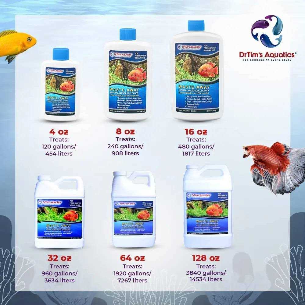 Dr. Tim’s Aquatics Waste Away Freshwater Aquarium Solution