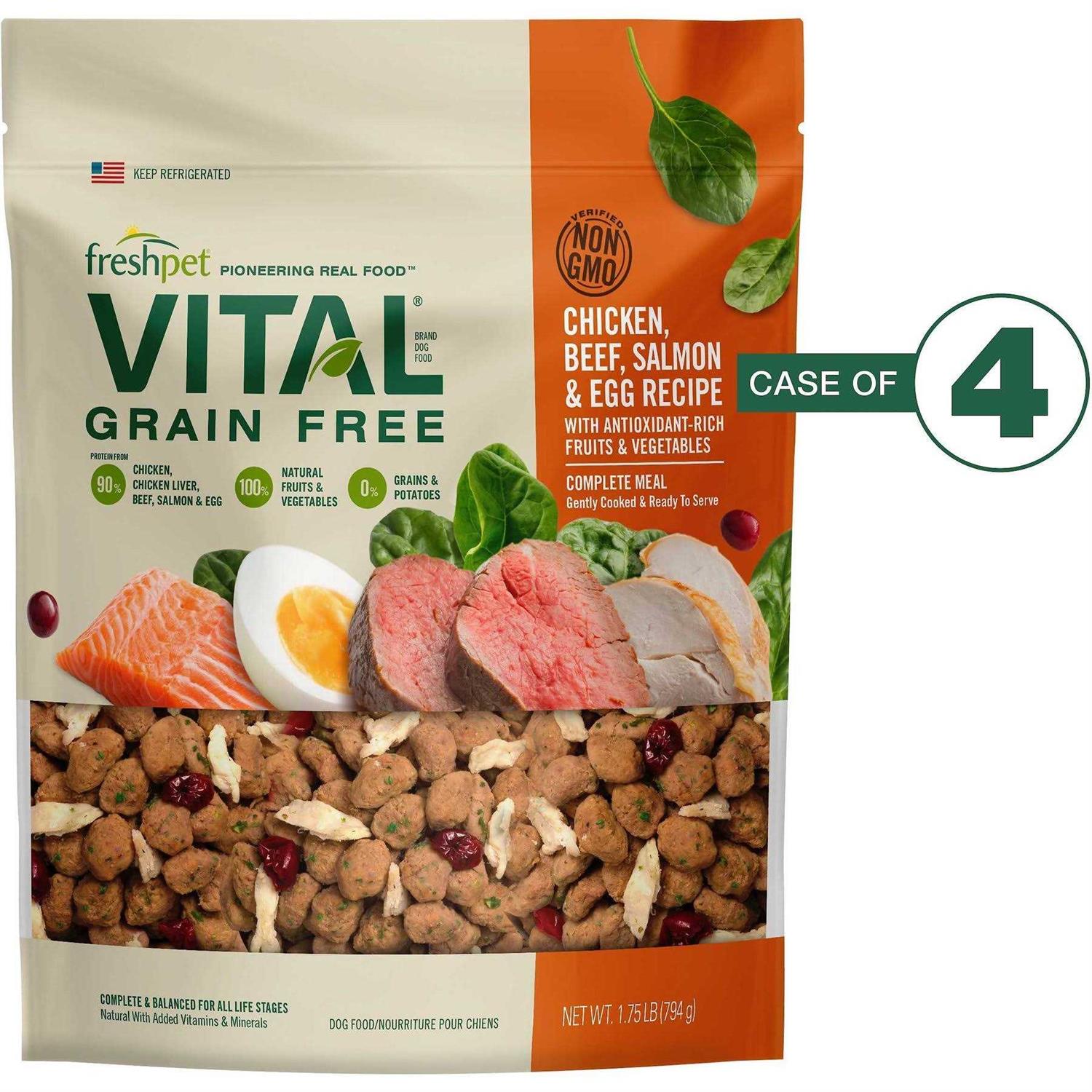 Freshpet Vital Complete Meals Grain-Free Chicken