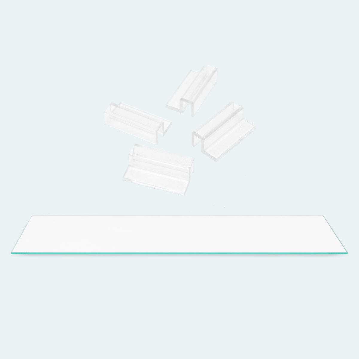 UNS Rimless Tank Glass Lids 90L Lid + Clips