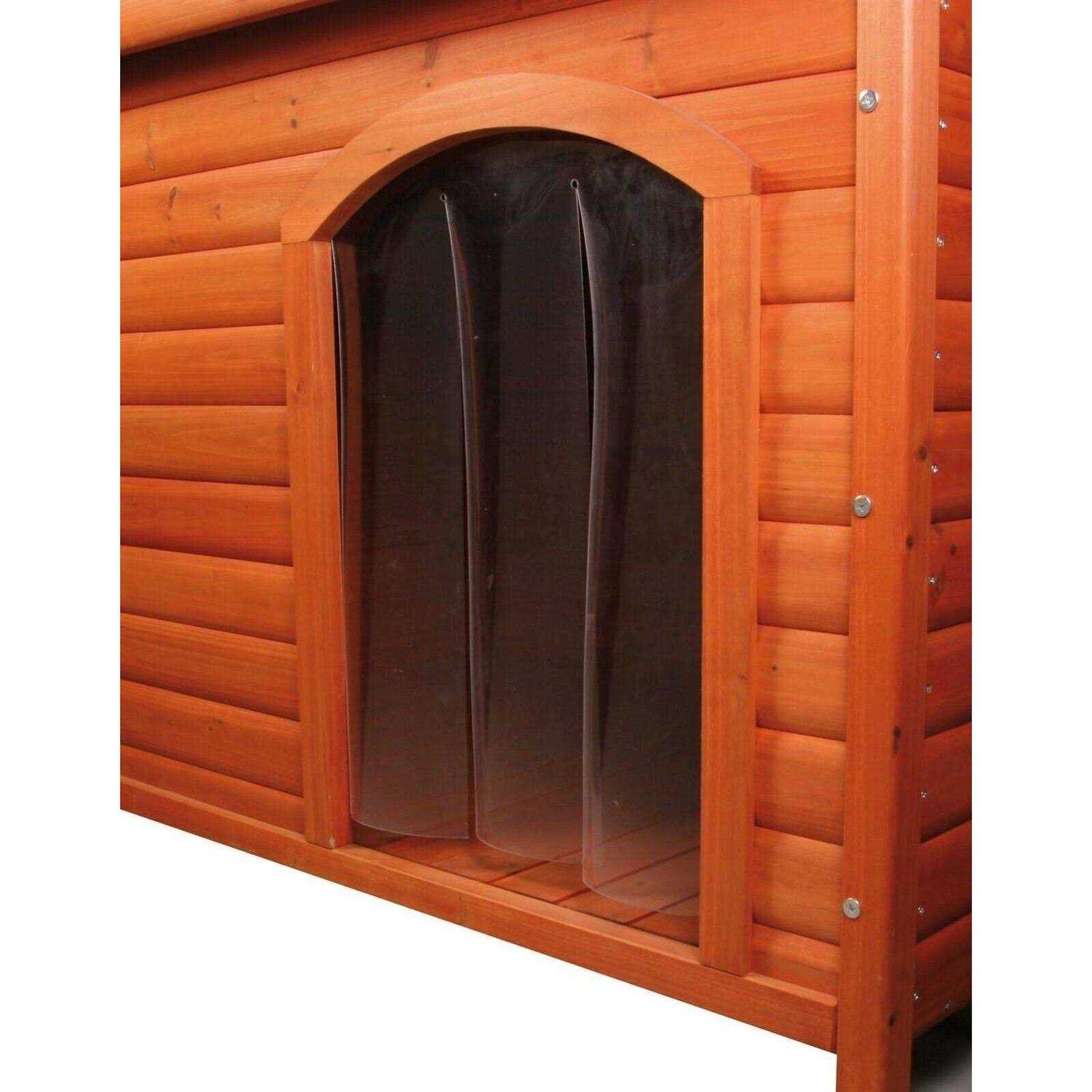 TRIXIE Natura Vinyl Door Flaps for Classic Dog House