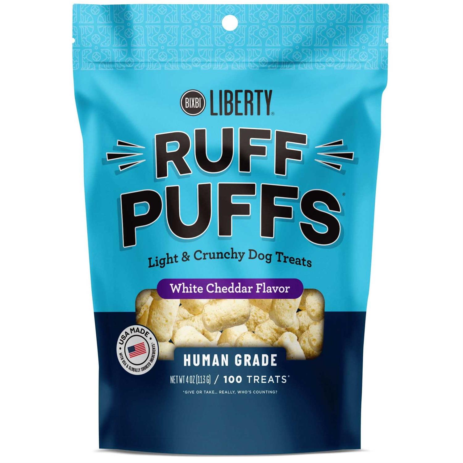 Liberty Ruff Puffs Flavor Dog Treats