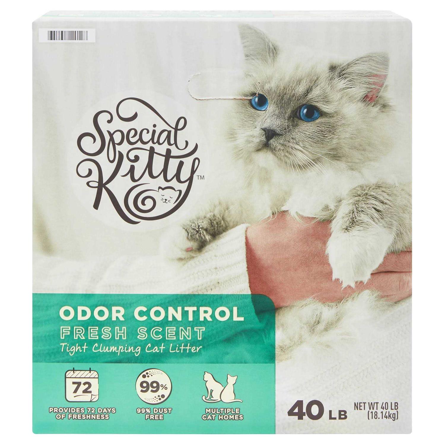 Special Kitty Fresh Scent Scoopable Tight Clumping Cat Litter