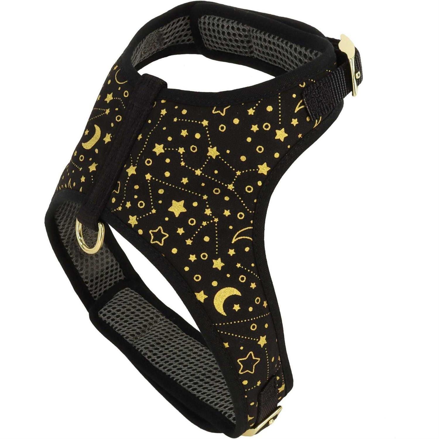 Accent Fashion Metallic Adjustable Dog Harness