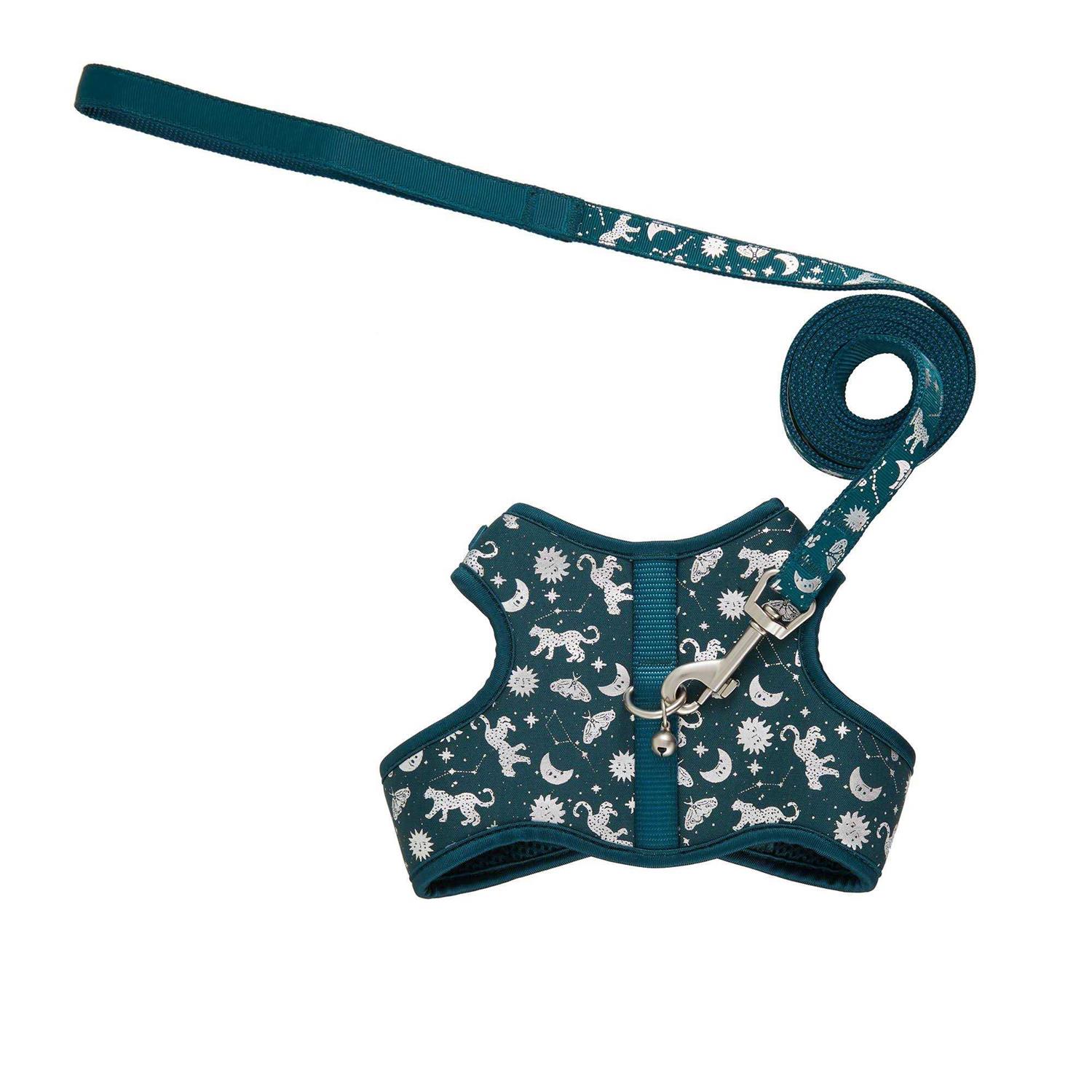 Whisker City Cat Leash and Harness Combo