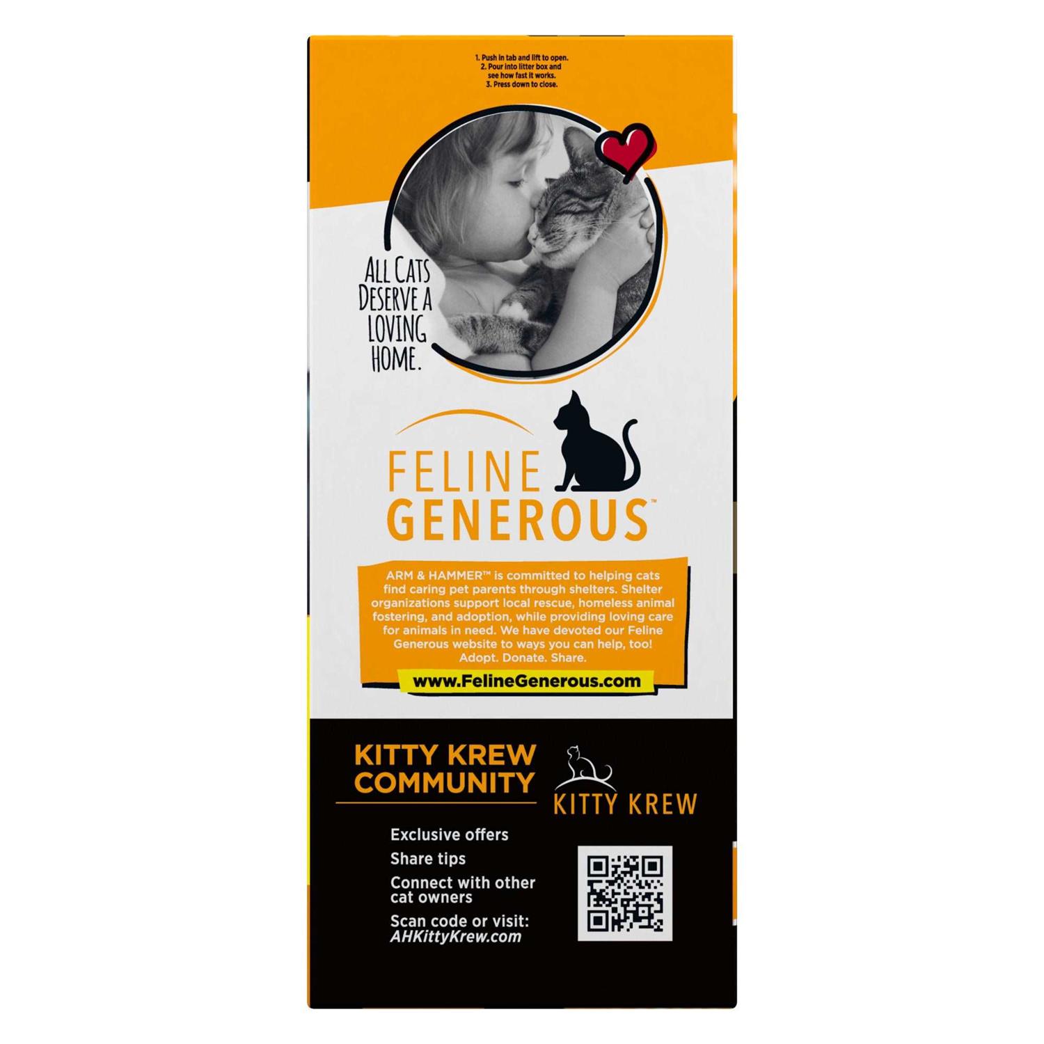 Arm & Hammer Clump & Seal AbsorbX Clumping Litter