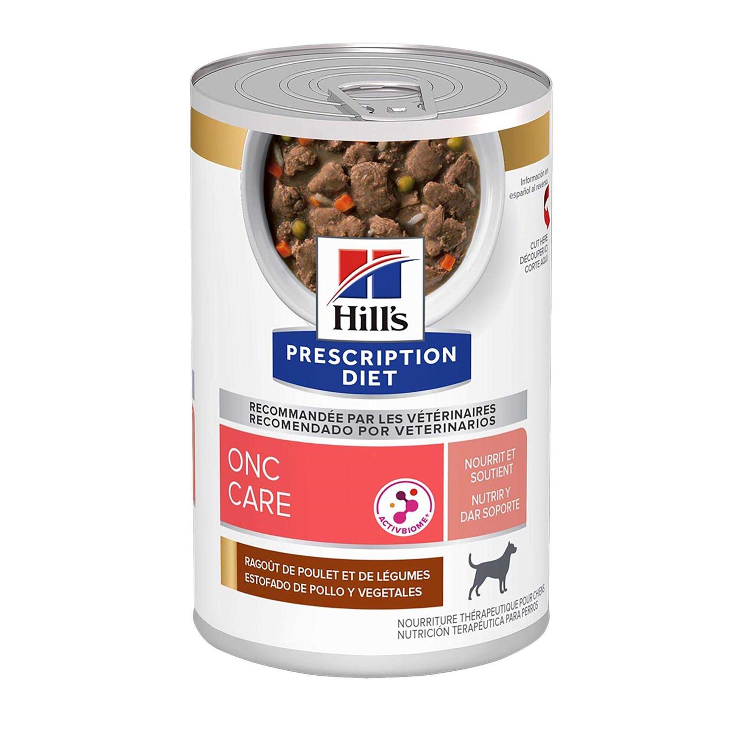 Hill’s Prescription Diet ONC Care Wet Dog Food