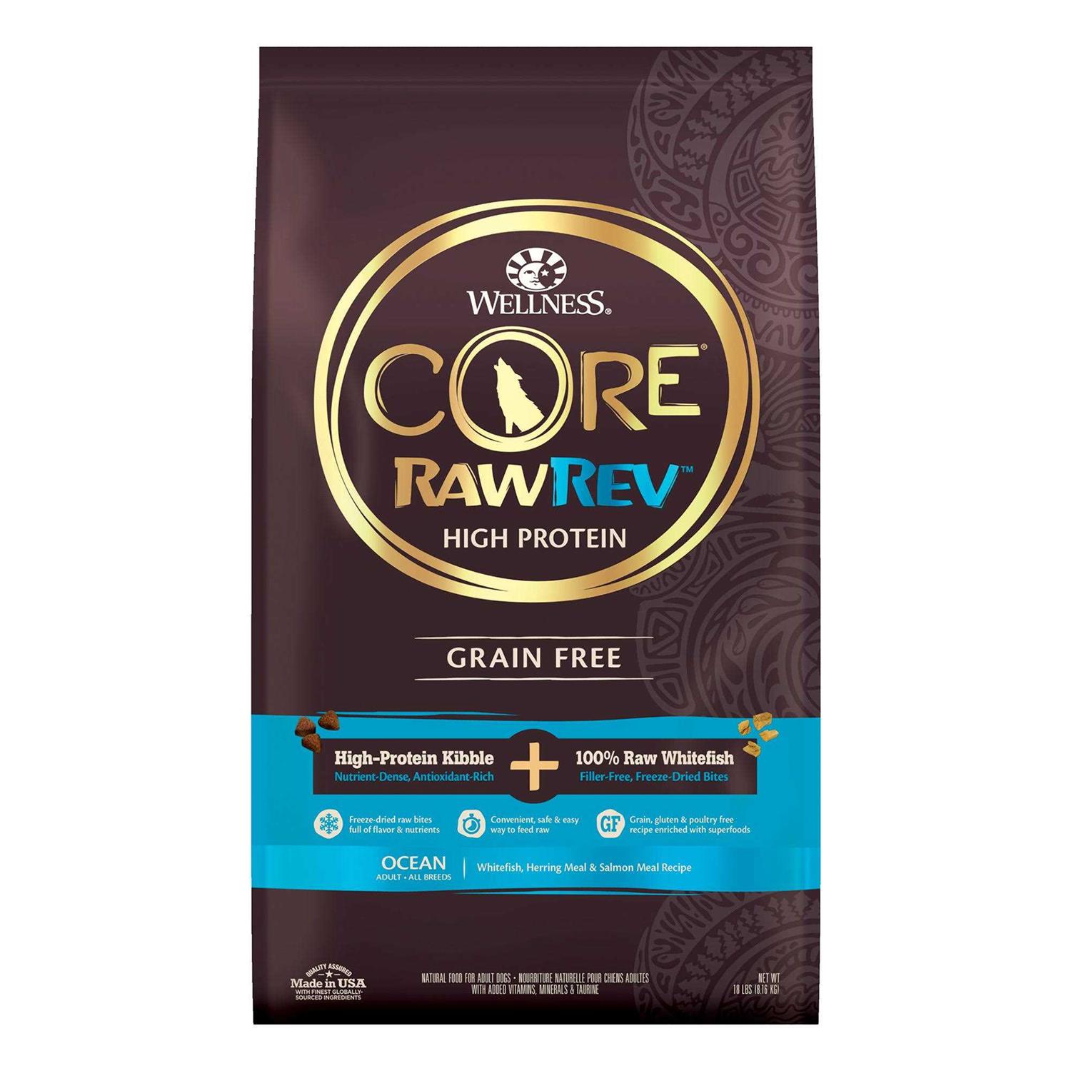 Wellness CORE RawRev Grain Free Whitefish Dog Food