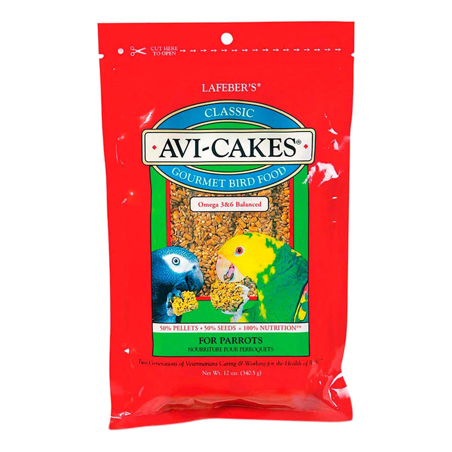 Lafeber Classic Avi-Cakes Parrot Food