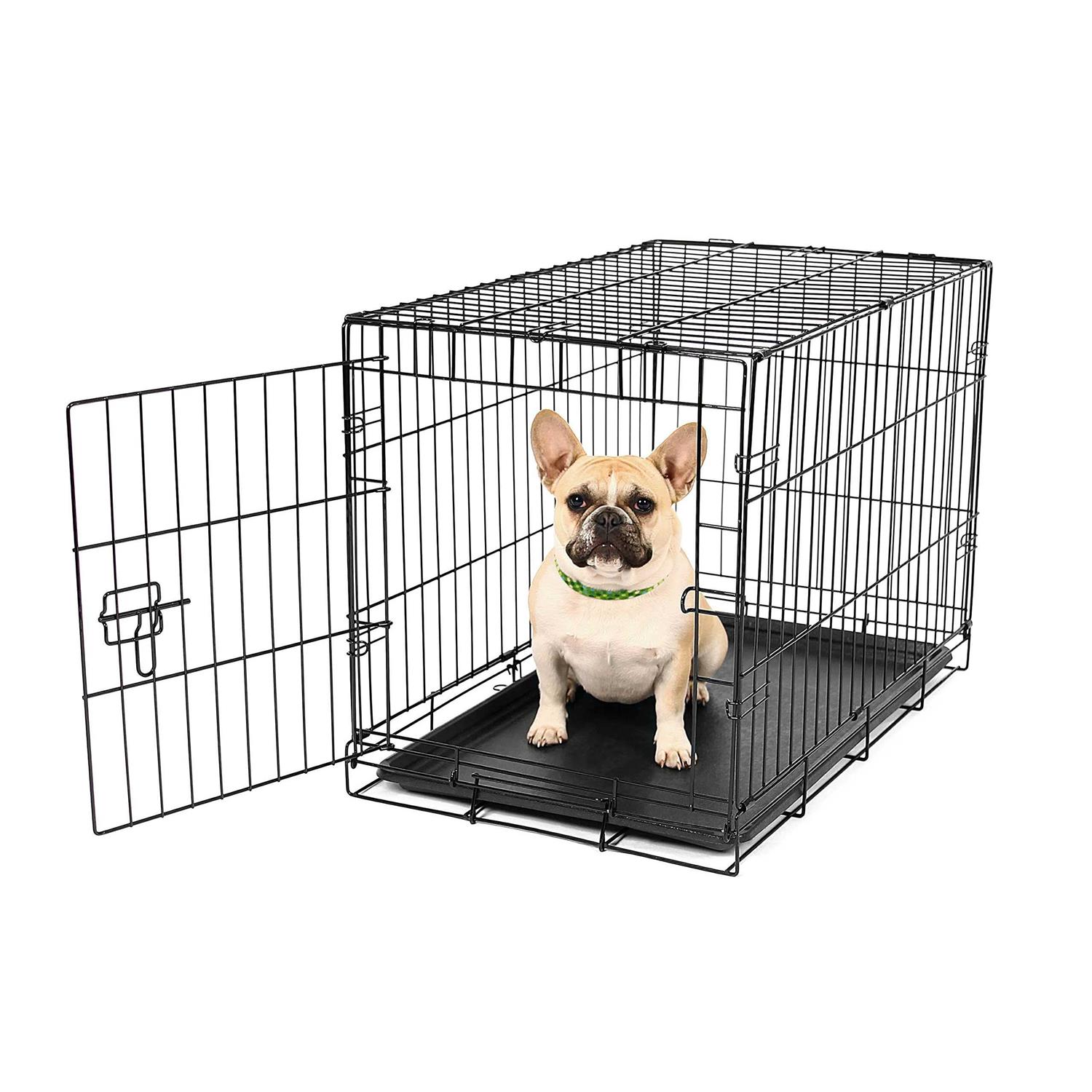 Carlson Pet Products Secure Single Door Wire Dog Crate
